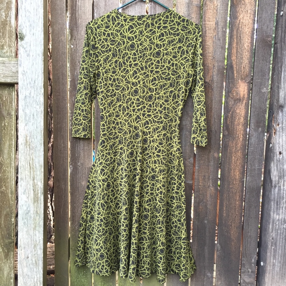 Perseption Concept Green & Black Dress Size S - Picture 6 of 12